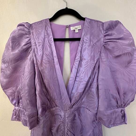 Ronny Kobo Lavender Silky Dress - Picture 5 of 6